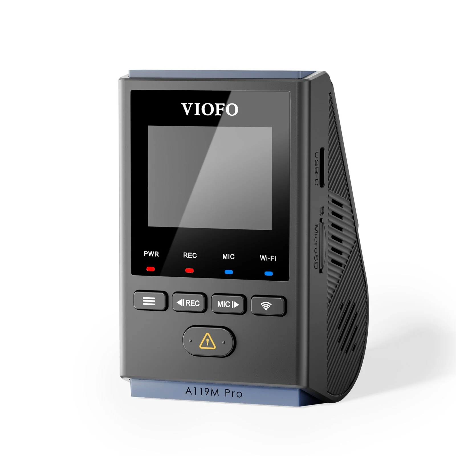 VIOFO A119M PRO najmniejsza kamera samochodowa 4K Ultra HD 30 FPS + HDR, Sony Starvis 2, GPS, G-sensor, mikrofon, Wi-Fi 6, BT
