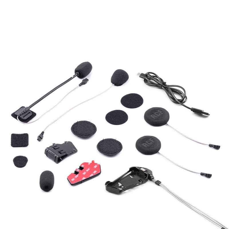 Midland BTR1 ADVANCED X TWIN 2x Interkom z radiem FM + słuchawki i mikrofon - interkom motocyklowy Bluetooth - zestaw na dwa kaski