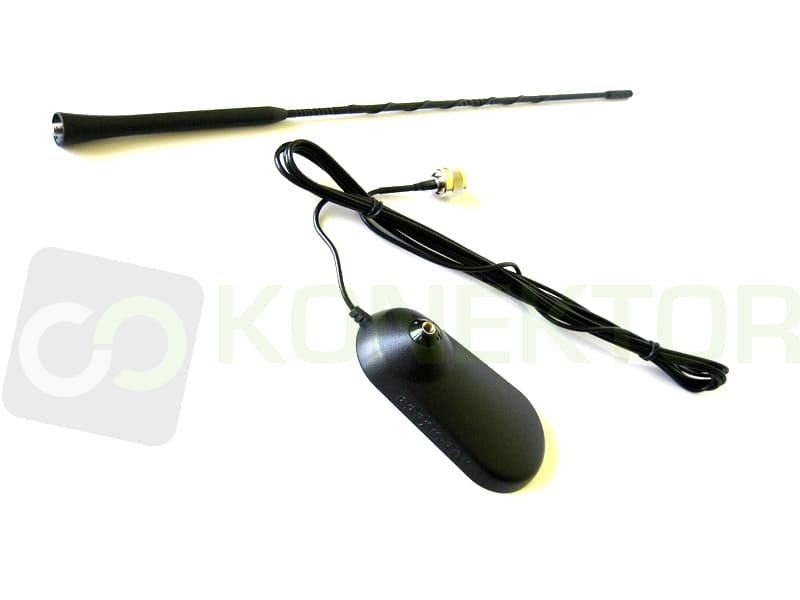 President Bill II Plus + antena CB Virginia F 50cm dyskretny zestaw CB radio