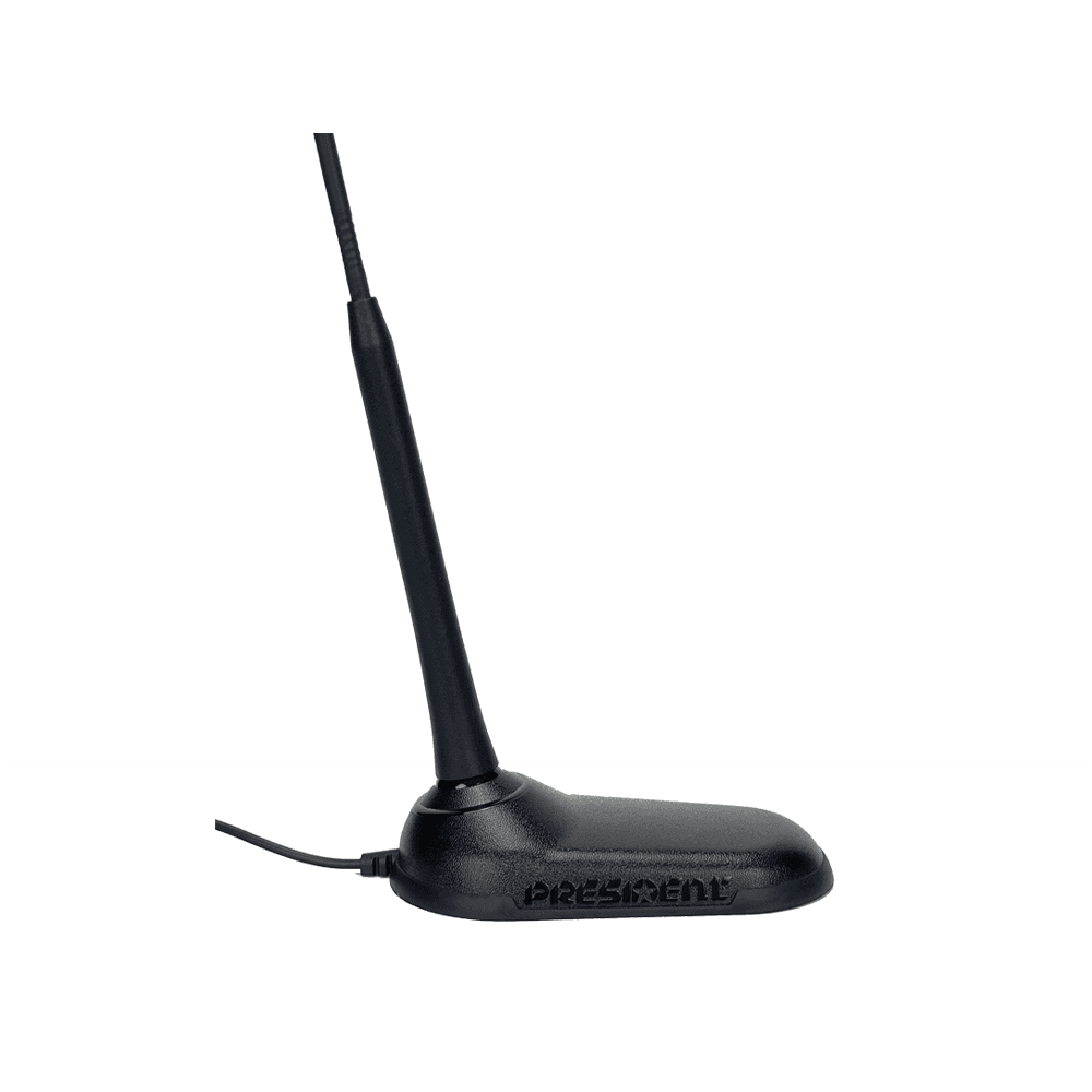 President Bill II Plus + antena CB Virginia F 50cm dyskretny zestaw CB radio