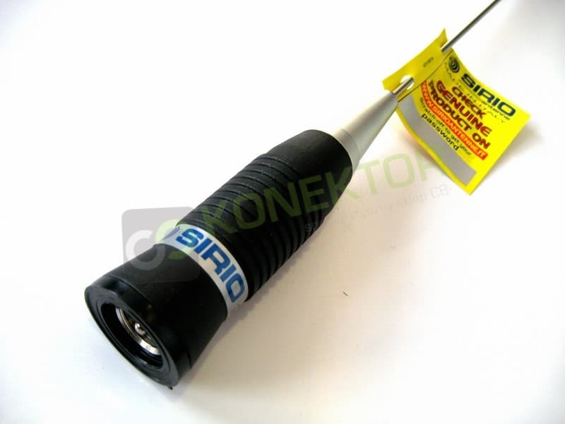 SIRIO AS-170 PL (AS170) INOX Antena CB montażowa (do montażu) 167 cm, wersja z kablem 4m