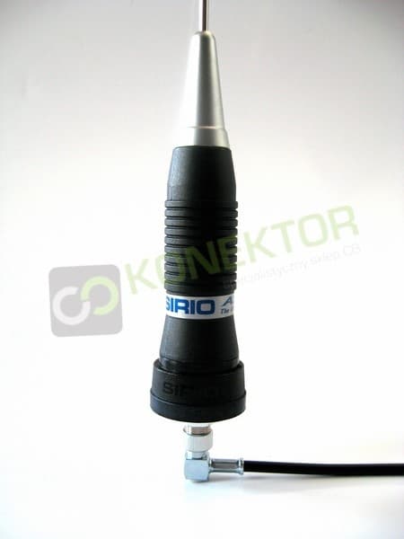 SIRIO AS-170 PL (AS170) INOX Antena CB montażowa (do montażu) 167 cm, wersja z kablem 4m