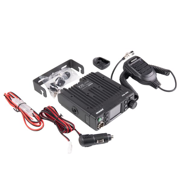 MAAS KCB-4000 kompaktowe CB radio 12/24V z ASC, VOX, NRC, RF Gain oraz wskaźnik siły sygnału 