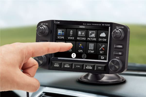 ICOM ID-5200E D-STAR radiotelefon VHF/UHF + AIRBAND moc 50W MADE IN JAPAN