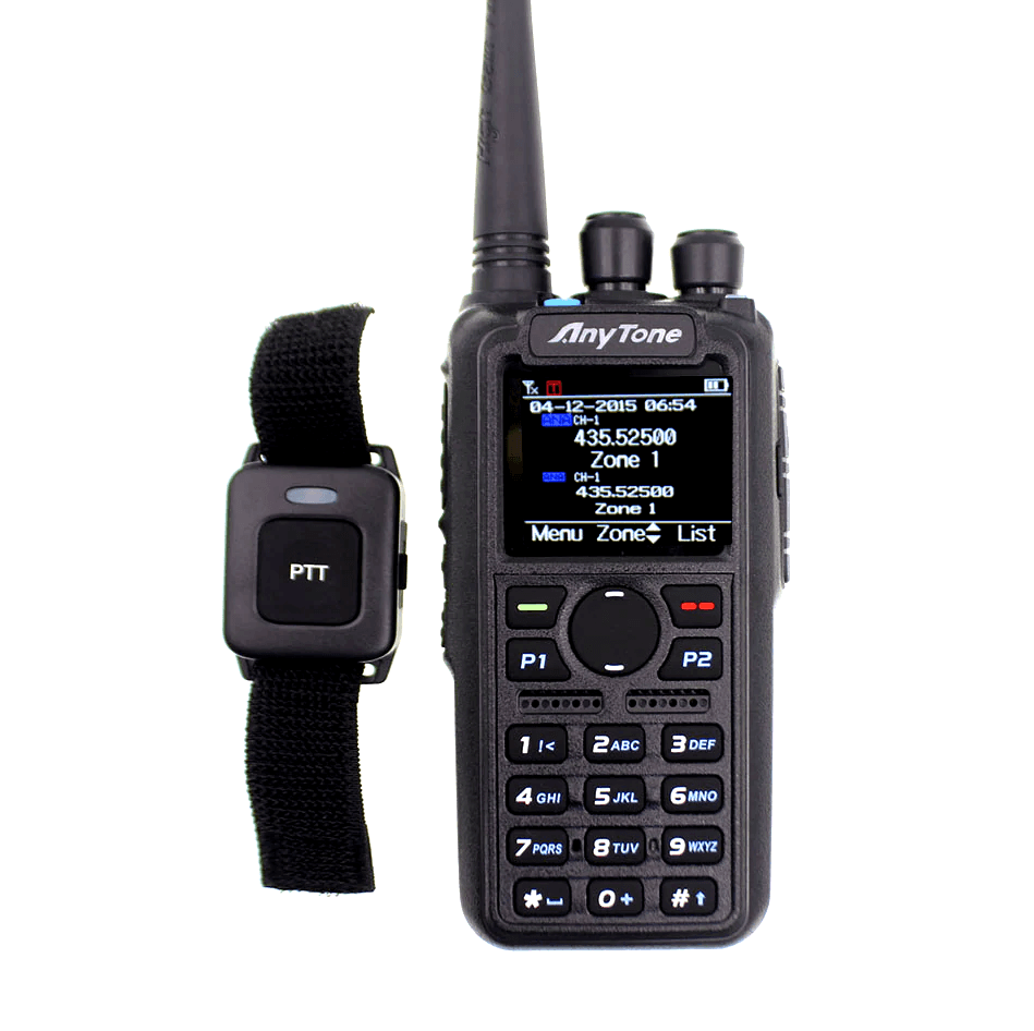 AnyTone AT-D878 UVII PLUS APRS przycisk BT + GPS ręczny radiotelefon cyfrowy/analogowy DMR wersja EXPORT VHF/UHF (136-174MHz, 400-480MHz) POLSKA INSTRUKCJA