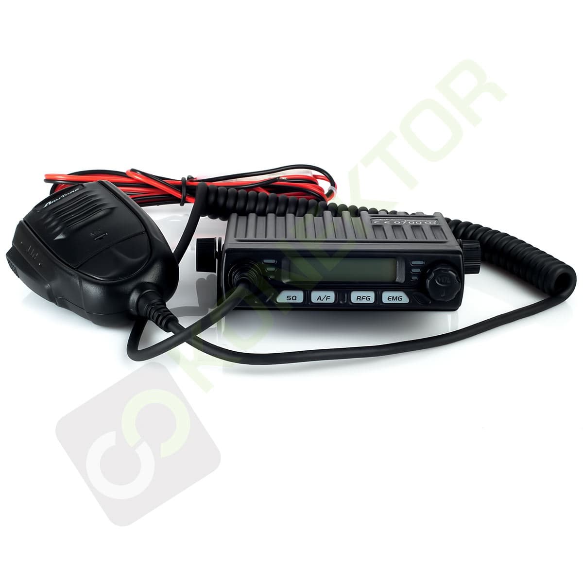 AnyTone SMART ultra kompaktowe CB radio z automatyczną blokadą szumów, RF Gain, S-METR
