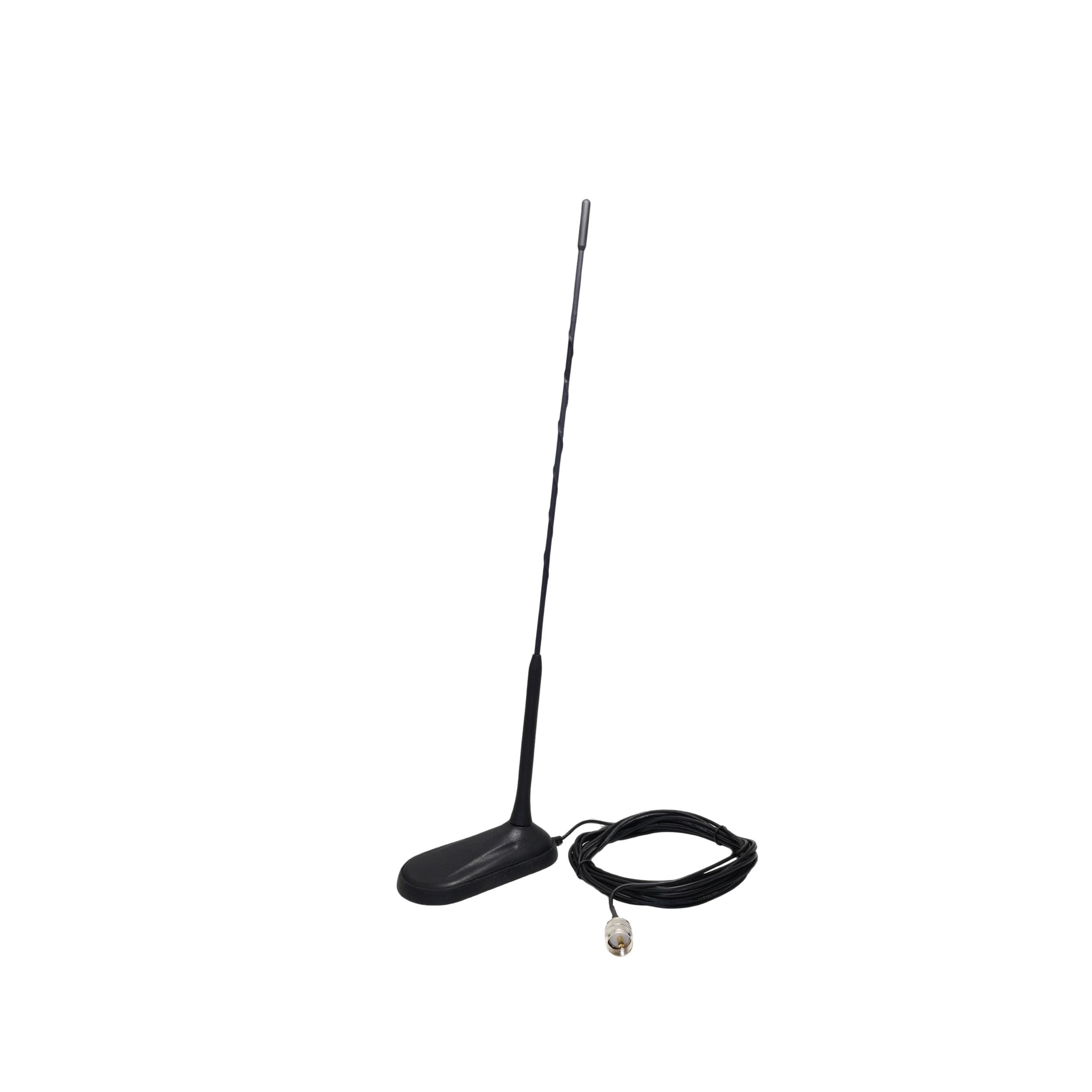 RADIORA CB-MAG50 dyskretna antena CB 49cm - wygląd jak antena FM, super mocny magnes, cienki kabel 4,80m, wtyk do CB radia