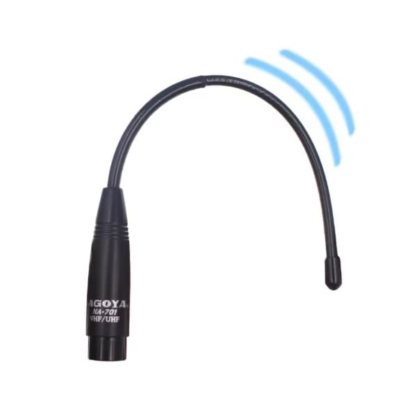 Oryginalna Nagoya NA-701 SMA-M Antena ręczna 20cm do duobanderów VHF/UHF np. do TYT, WOUXUN, YAESU itp.