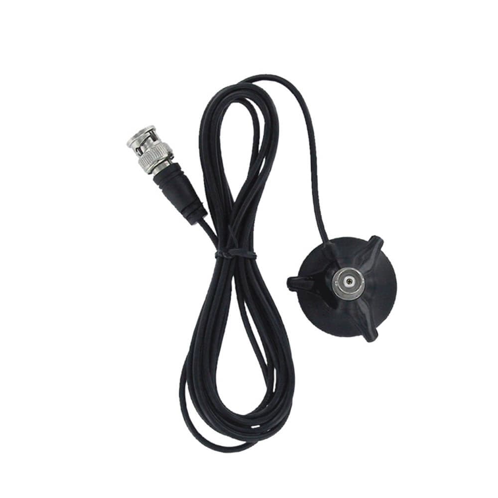 Albrecht Mini BNC podstawa magnetyczna gniazdo BNC, średnica 35mm, kabel 2,40m wtyk BNC / magnes do lekkich anten ze złączem BNC
