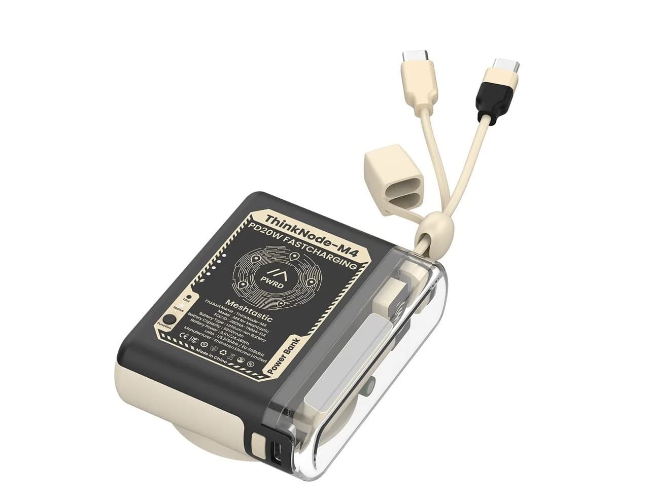 ThinkNode M4 Meshtastic - power bank 7000 mAh, węzeł LoRa i tracker GPS