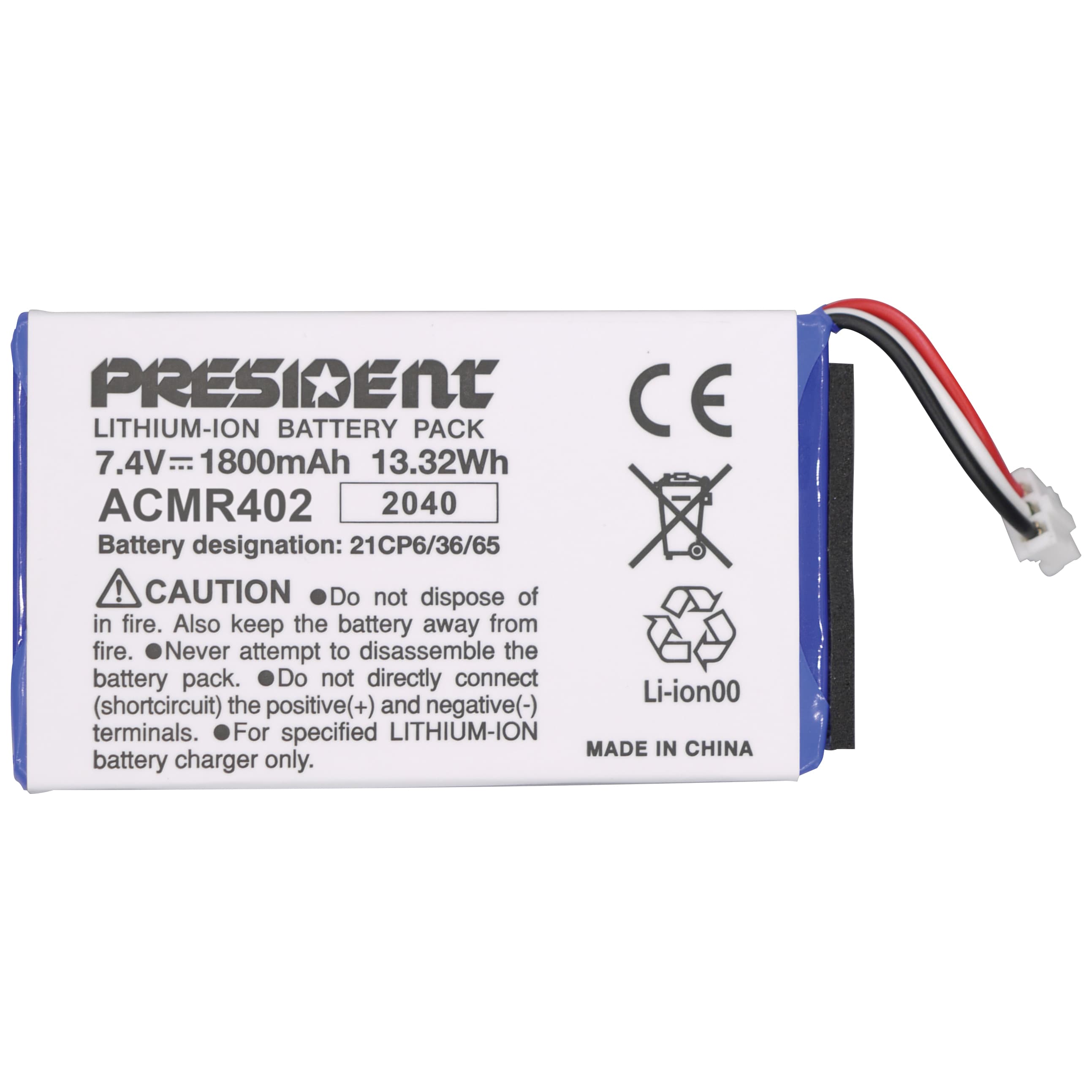President Randy III + CB radio ręczne / przenośne (ręczniak CB) wersja z NRC (President Randy 3 Plus)