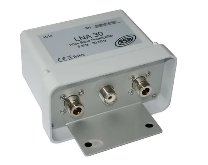 SSB LNA 30 przedwzmacniacz VLF / LF / MW / HF (5 kHz - 30 MHz) - poprawa odbioru sygnału +20dB