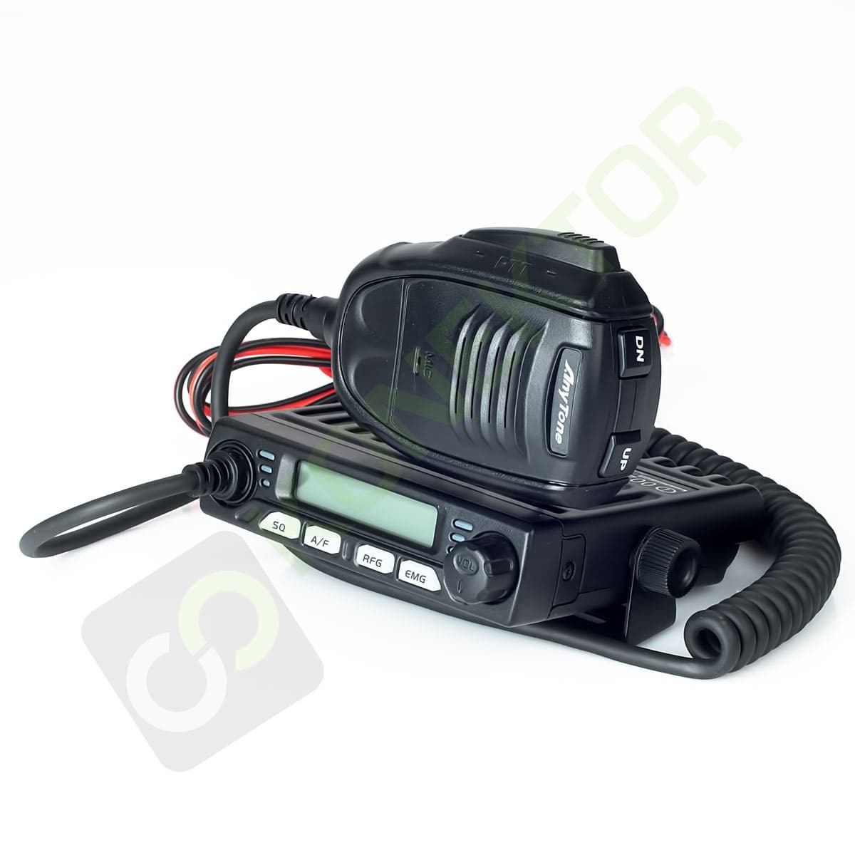 AnyTone SMART ultra kompaktowe CB radio z automatyczną blokadą szumów, RF Gain, S-METR