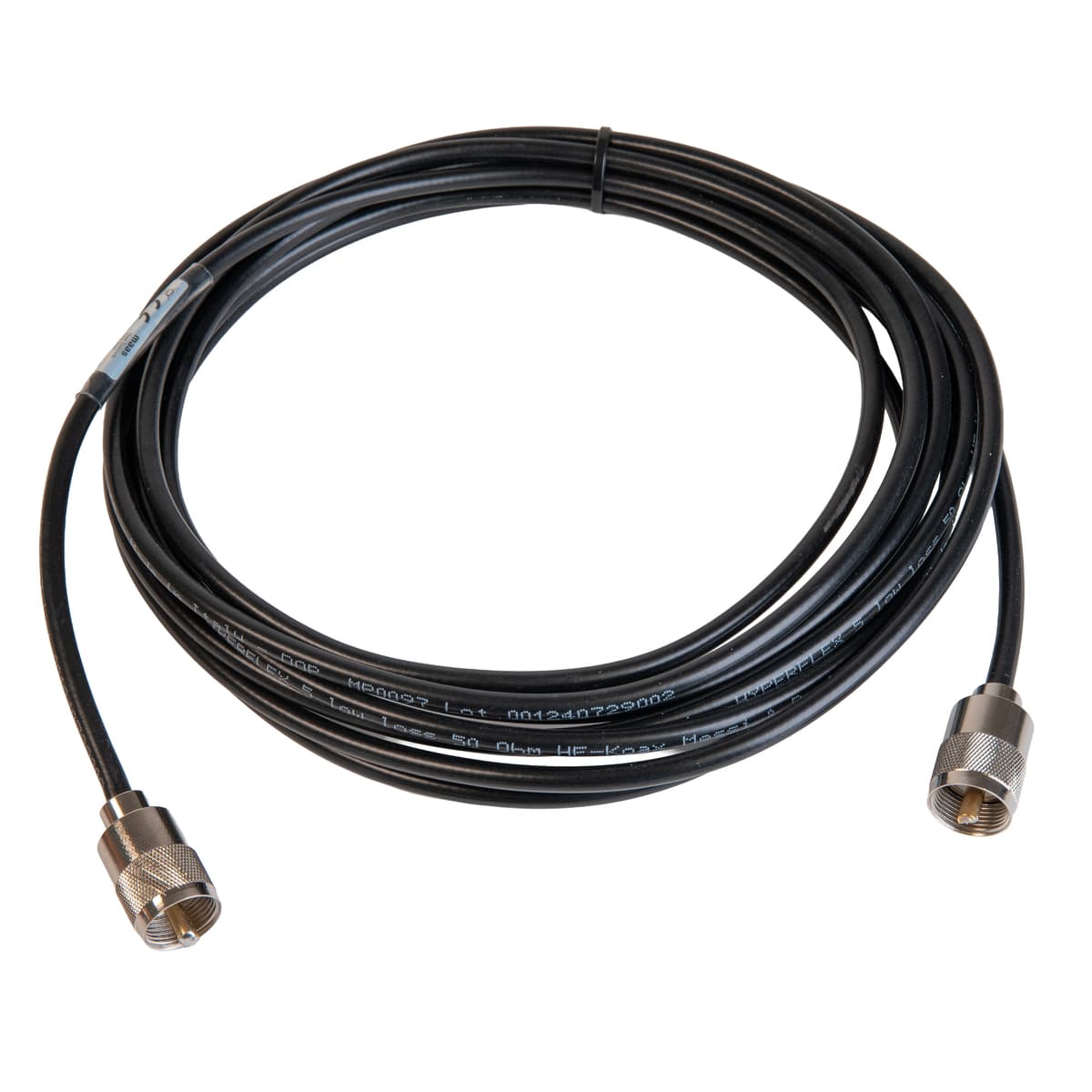 Kabel niskostratny Hyperflex 5 długość 20m + zalutowane wtyki złocone UC-1 (okablowanie do anten HF/CB/VHF/UHF/skanery/SDR)
