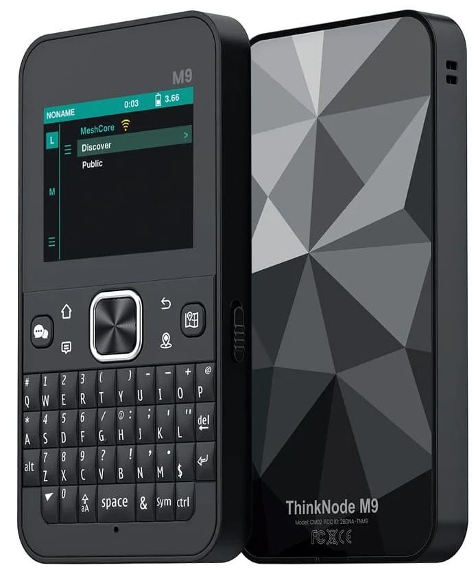 ThinkNode M9 terminal Lora Meshcore 868MHz, pełna klawiatura, ESP32-S3, GPS, ekran 2.4"