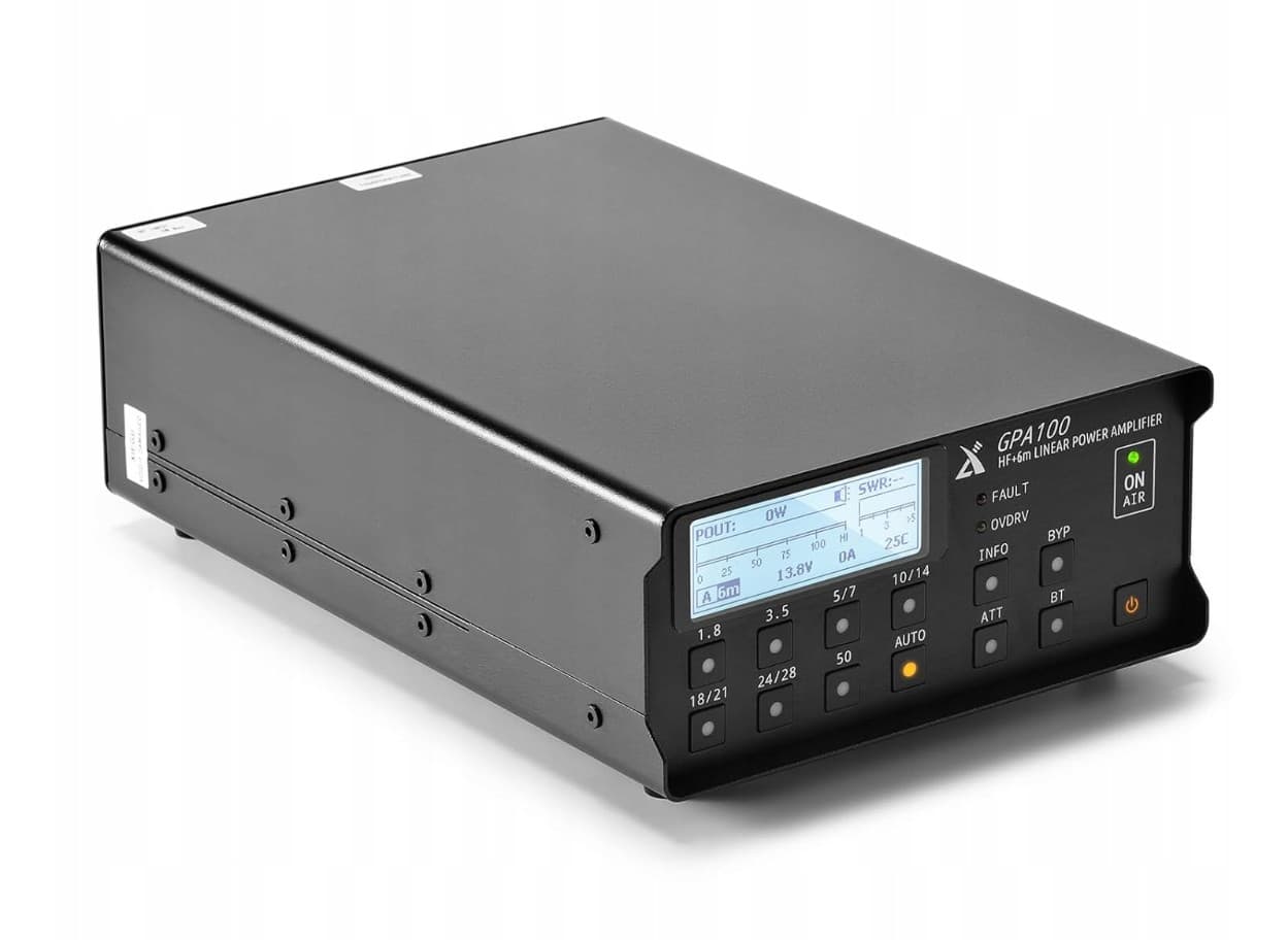 XIEGU GPA100 tranzystorowy wzmacniacz mocy 100W, 1.8-54MHz