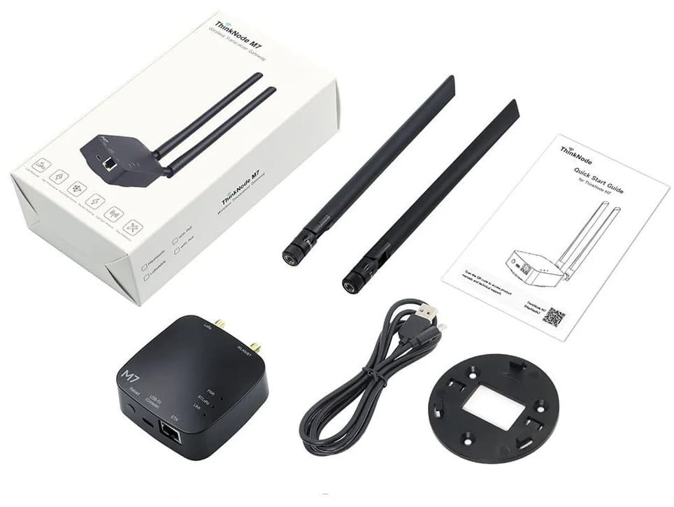 ThinkNode M7 bramka Meshtastic Meshcore LoRa z PoE, Ethernet, Wi-Fi i Bluetooth