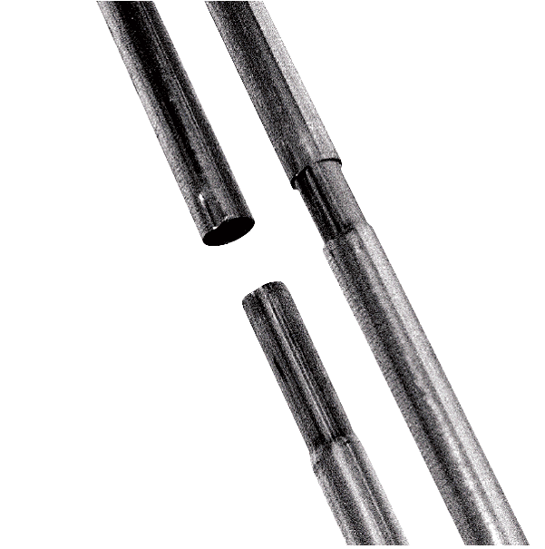Maszt stalowy segmentowy 150cm # maszt antenowy 38x2x1500mm PEXYMEK produkcja szwedzka