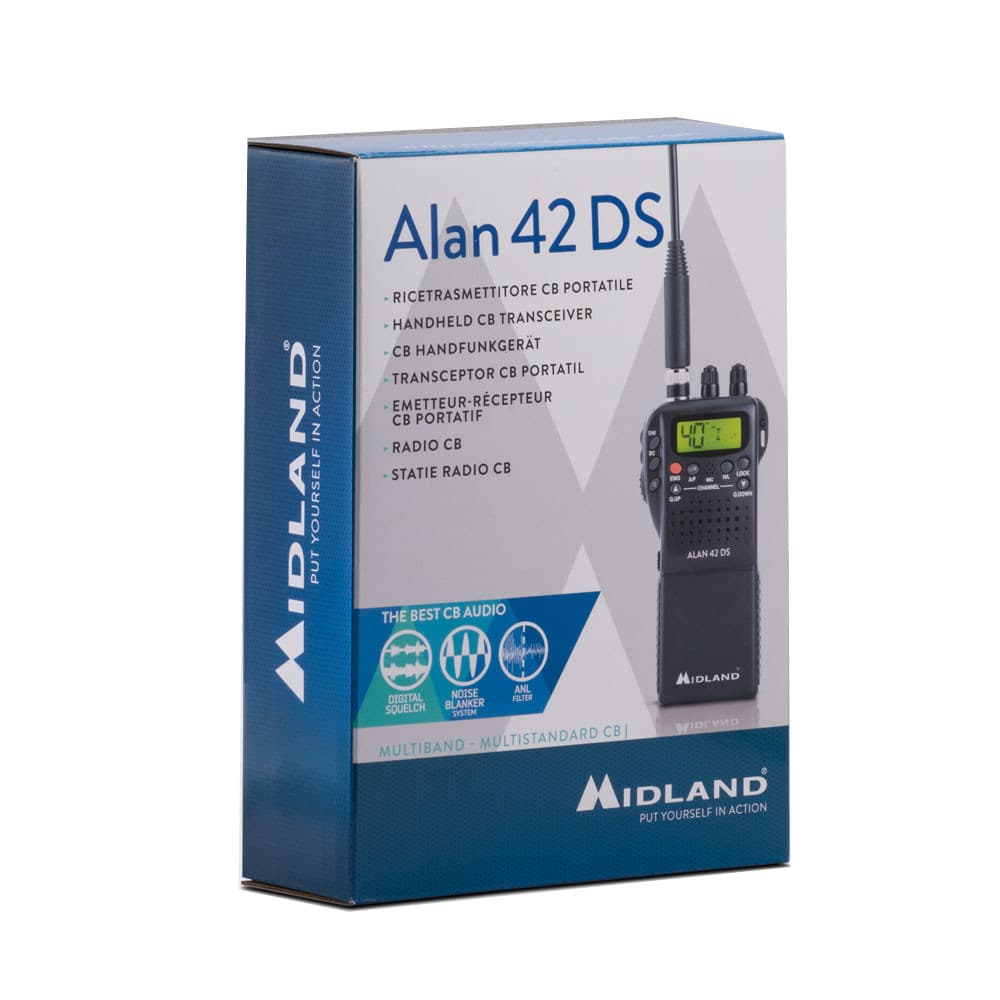 ALAN 42 DS CB radio ręczne z autosquelch (ręczniak Alan 42)