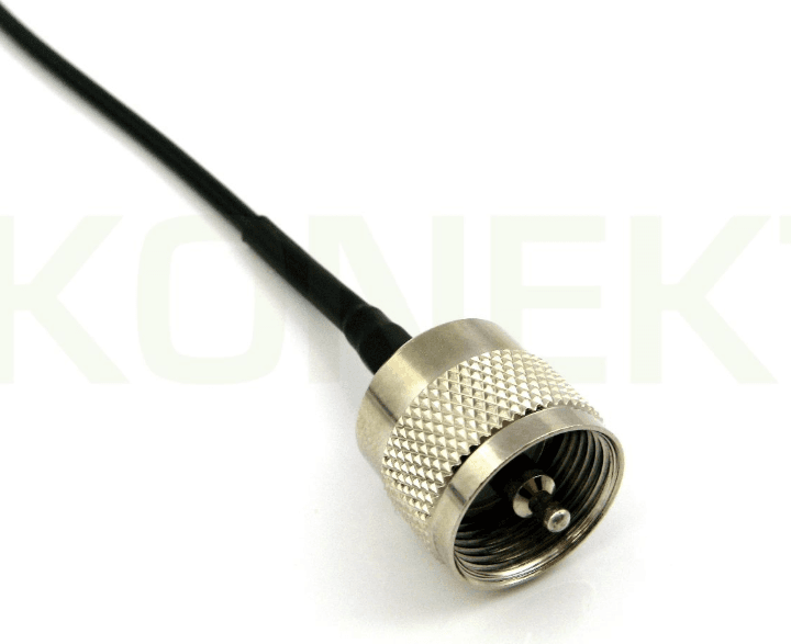 Profesjonalny montaż wtyku UC-1 / PL-259 na kabel (konfekcjonowanie) - typ skręcany/zaciskany