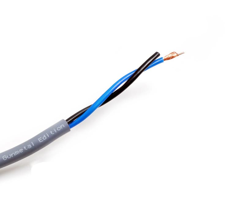 Kabel głośnikowy 2x 4mm2 Melodika Gunmetal Edition MDC2400G OFC klasy 4N BASS CORE