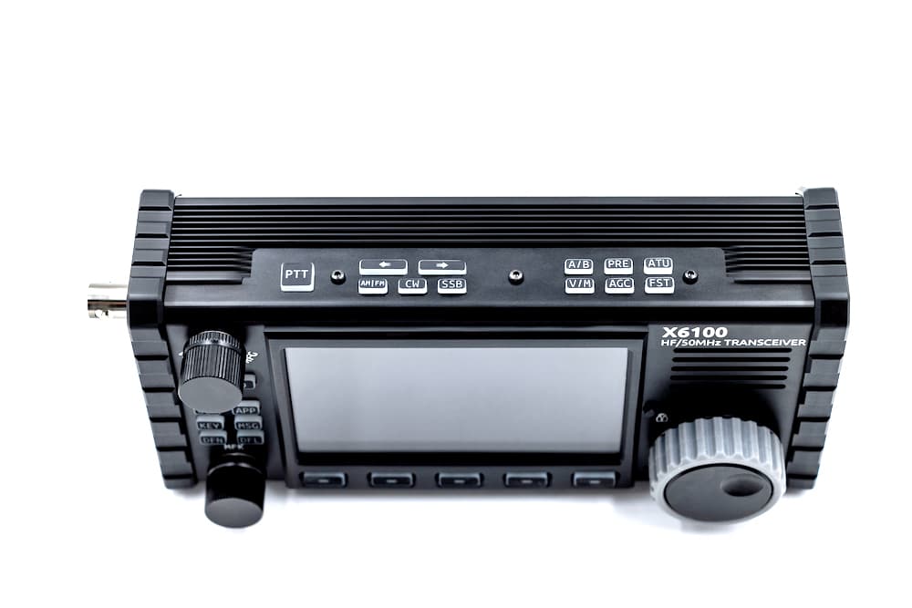 XIEGU X6100 przenośny radiotelefon amatorski SDR HF/50 MHz 10W, ATU, wbudowana bateria, kolorowy wyświetlacz - polska instrukcja obsługi