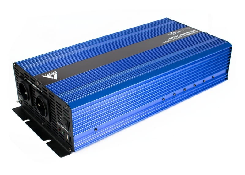 AZO IPS-8000-S SINUS Przetwornica napięcia 24V/230V 8000W z miękkim startem np. POMPY PIECE CO LODÓWKI KOMPRESORY - 3 lata gwarancji