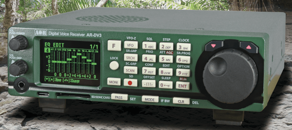 AOR AR-DV3 cyfrowy skaner szerokopasmowy 100kHz-3GHz (odbiornik szerokopasmowy AOR AR DV 3)
