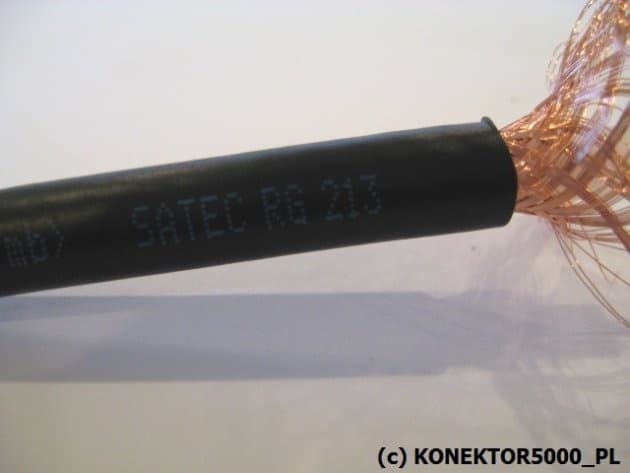 KABEL PRZEWÓD RG213 RG-213 SATEC GERMANY