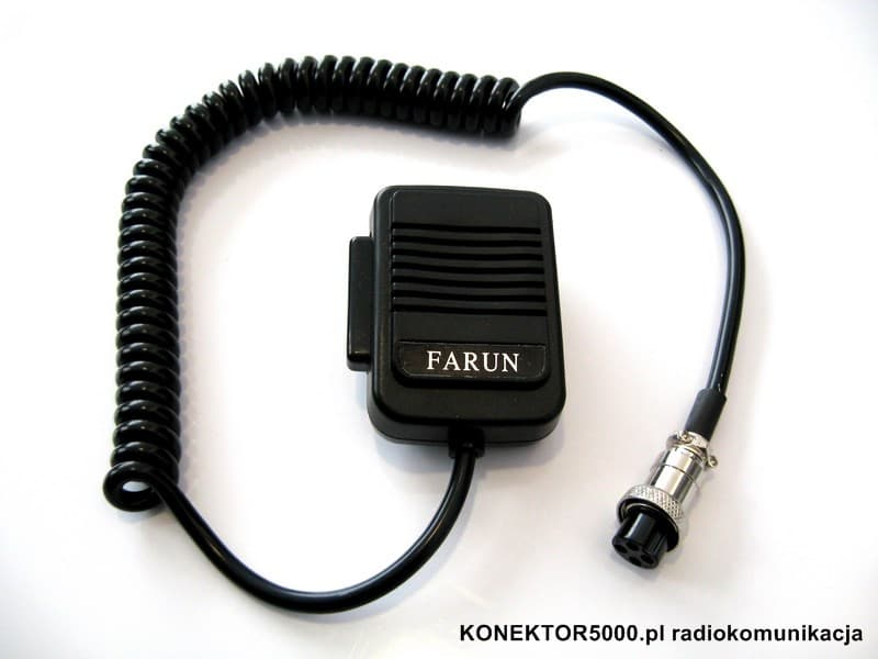 Farun FE-200 mikrofon do CB radia - wtyk 4-pin np. do Uniden Pro 520 XL, Pro 510 XL, Alan 109