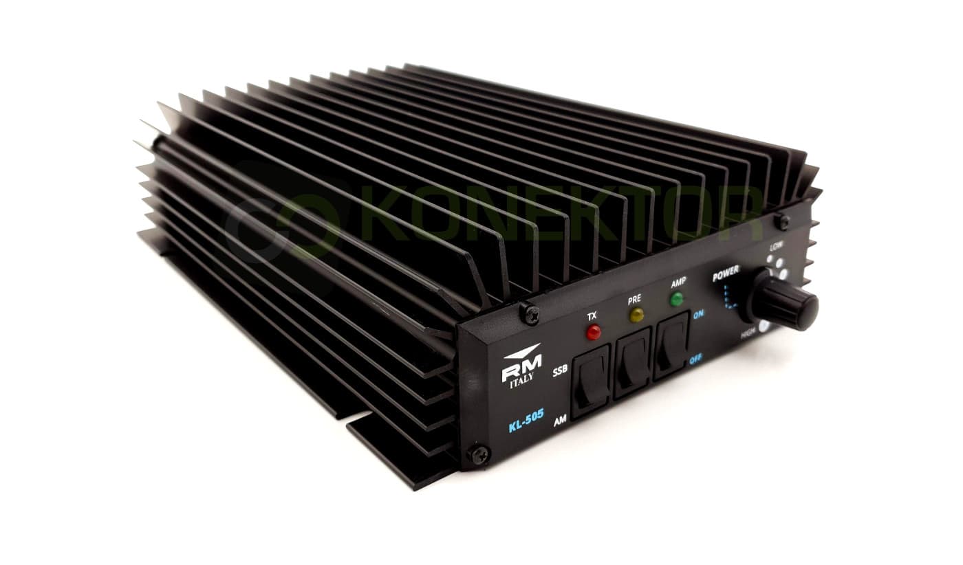 RM KL 505 - wzmacniacz mocy KF 230W AM/FM/SSB/CW 1.8-30MHz Made in Italy (RM KL505)