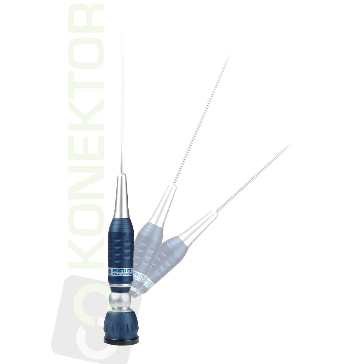 SIRIO TURBO 1000 PL Antena CB montażowa 115cm (szybkie pochylanie)