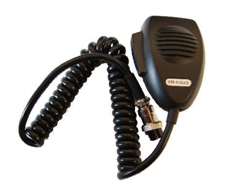 Mikrofon dynamiczny 4-pin mały np. do President Herbert I / II JFK I, Uniden PC 68 PC 78, Cobra 25 LTD, 29 LTD (wkładka dynamiczna)