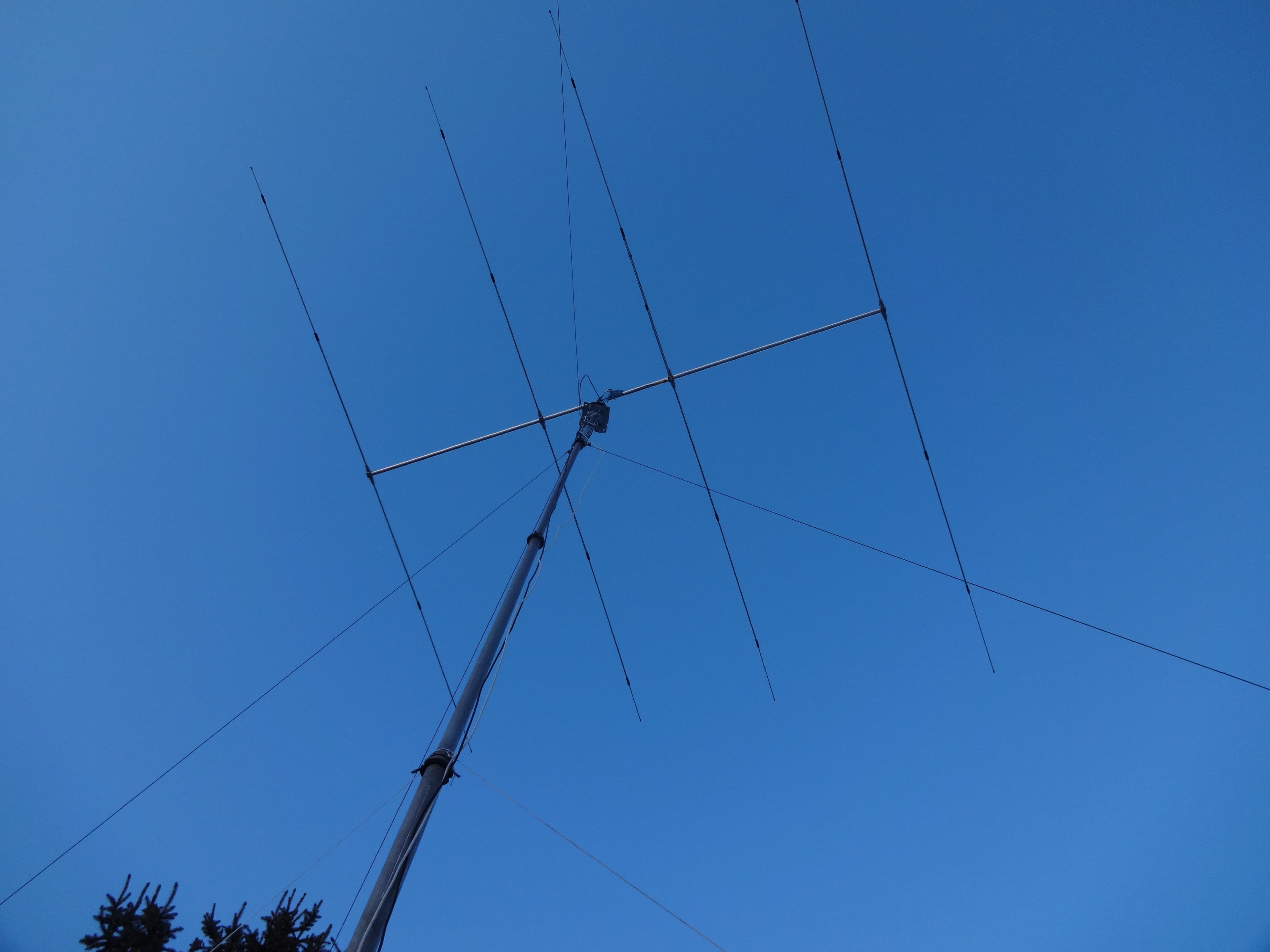 SIRIO SY-4 kierunkowa antena bazowa CB / 10m 4 elementowa YAGI zysk 11dBd, 13.15dBi