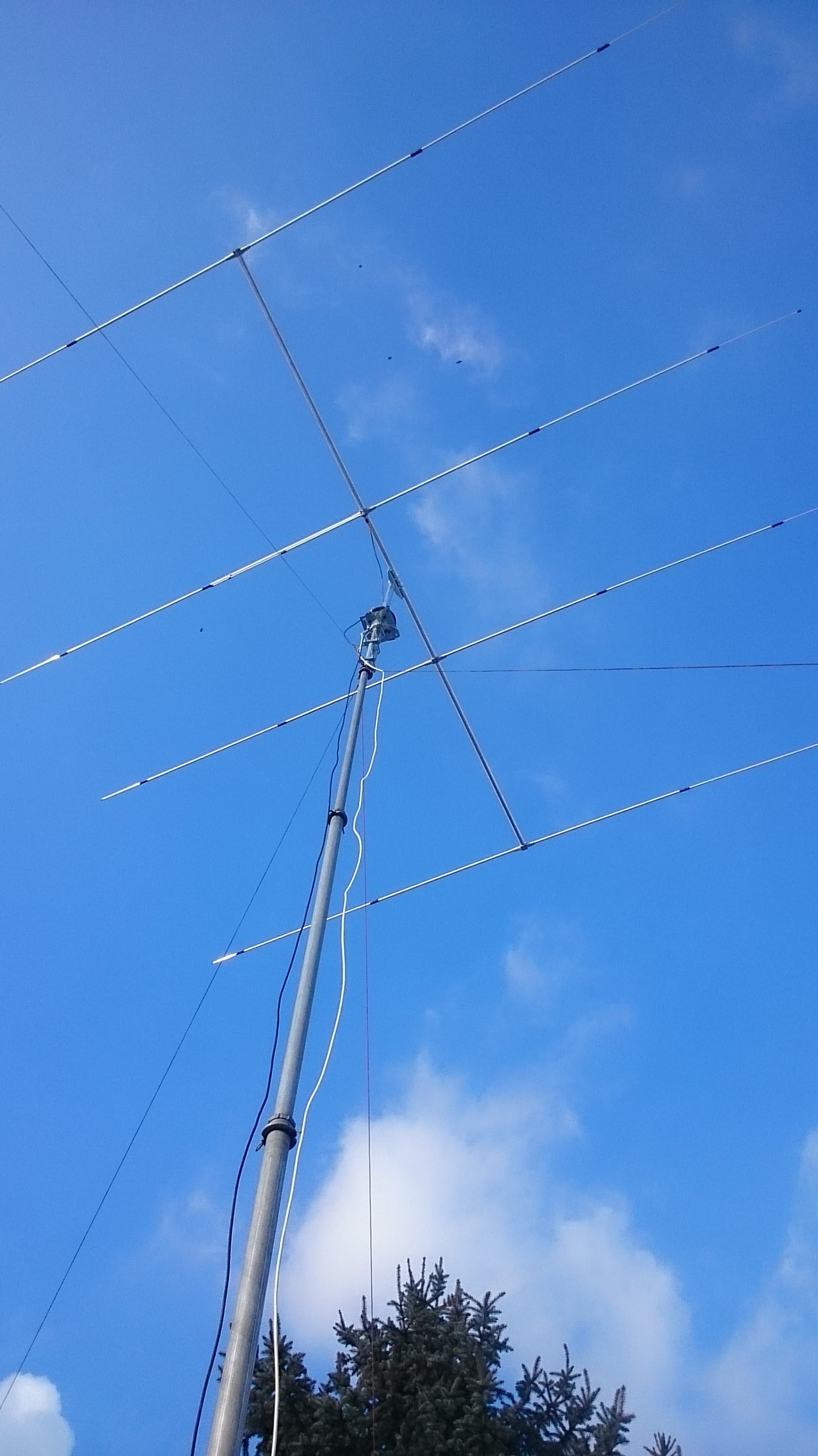 SIRIO SY-4 kierunkowa antena bazowa CB / 10m 4 elementowa YAGI zysk 11dBd, 13.15dBi