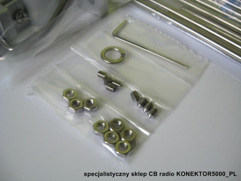 DIAMOND D-130 Antena szerokopasmowa do skanera / SDR RX 25-1300MHz + okablowanie 15m z wtykami (TX 6m, 2m, 70cm, 33cm, 23cm)