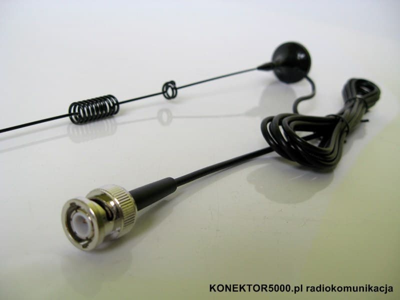Nagoya UT-106 BNC 40cm Antena samochodowa do skanera szerokopasmowa (np. UNIDEN)
