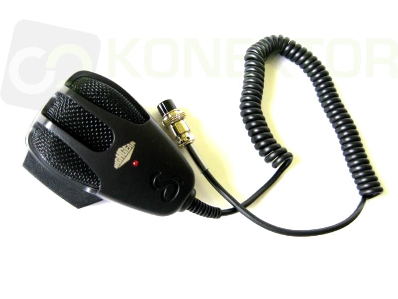 Cobra HIGHGEAR M75 mikrofon do CB ze wzmocnieniem 4-pin Uniden/President/Cobra