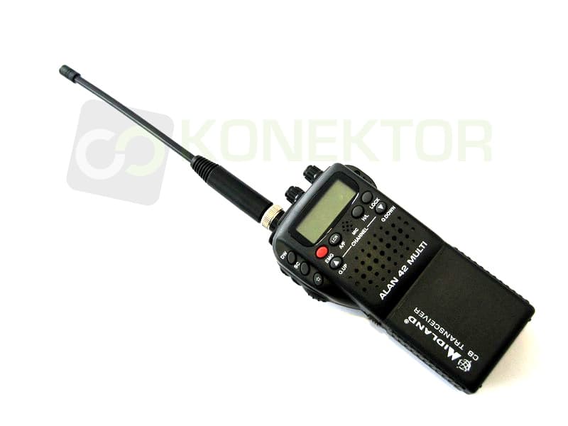 Antena oryginalna 20cm do Alan 42 Plus Multi gniazdo BNC