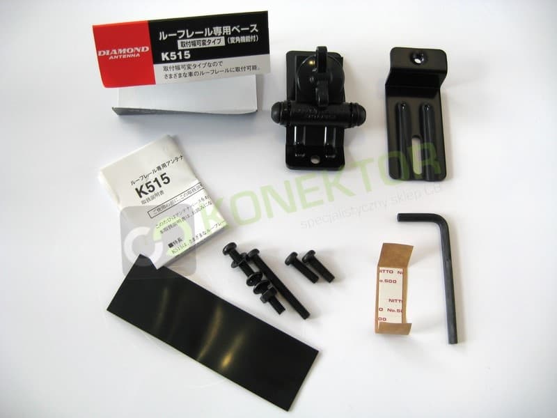 Diamond K515 (K-515) czarny uchwyt relingowy super wykonanie i design