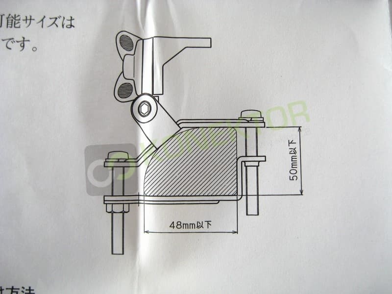Diamond K515 (K-515) czarny uchwyt relingowy super wykonanie i design