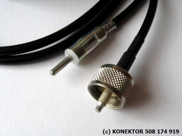 RM MIX 27 spliter antenowy CB/FM - antena CB działająca jako FM
