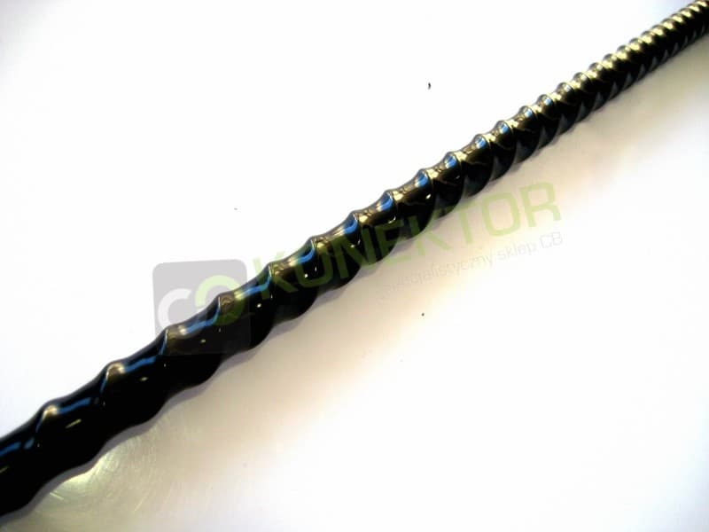 SIRIO TWIN LOG 5 montaż 3/8 Antena CB 147cm helikalna top loaded montażowa