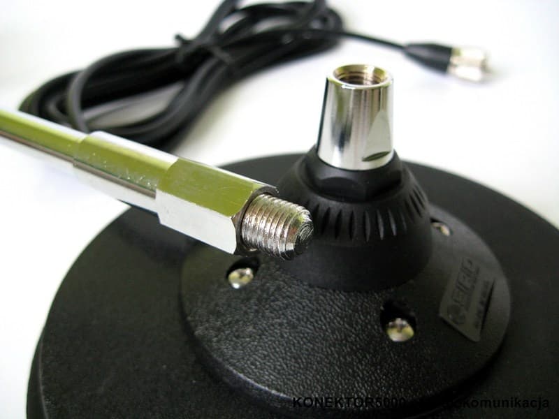 Adapter Sirio PL - 3/8 (do anten z USA/UK, Ampro) + klucz i podkładka - przejściówka do anten 3/8 na złącze PL