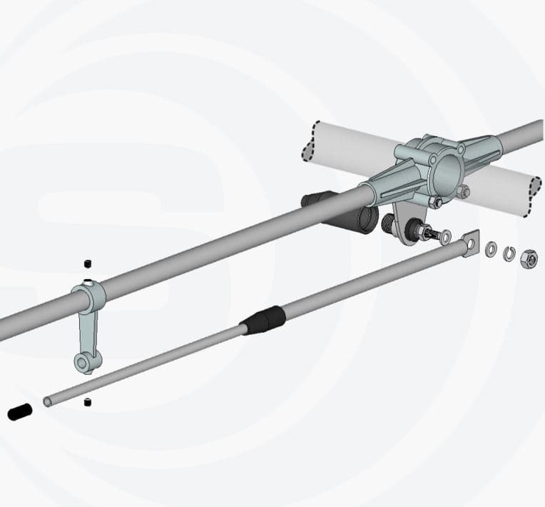 SIRIO SD-27 Dipole 1/2 fali ANTENA BAZOWA CB / 10m (dipol Sirio SD27) najnowsza wersja