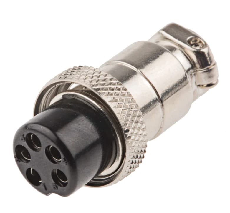 Wtyk mikrofonowy 5-PIN (prosty) np. do President Lincoln, Uniden HR