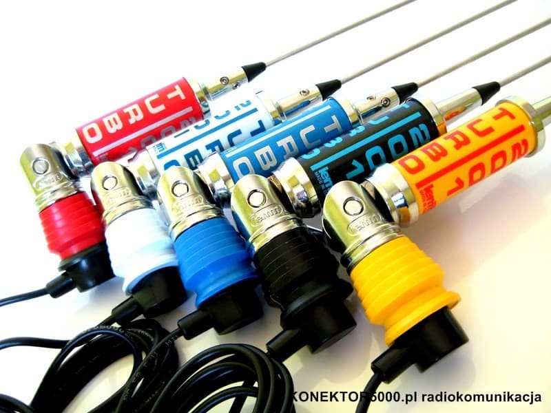 LEMM AT-2001 TURBO Antena CB montażowa 200 cm kabel 4m CZARNA (Lemm AT2001 Turbo)