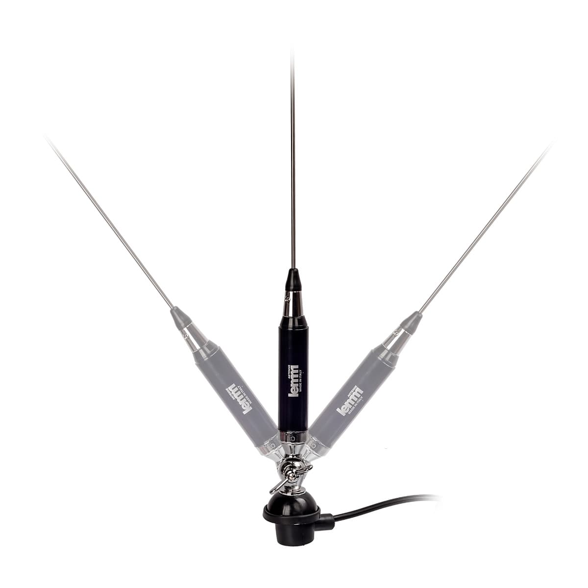 LEMM AT-1200 Antena CB montażowa (do montażu) 135cm kabel 4m (AT1200)