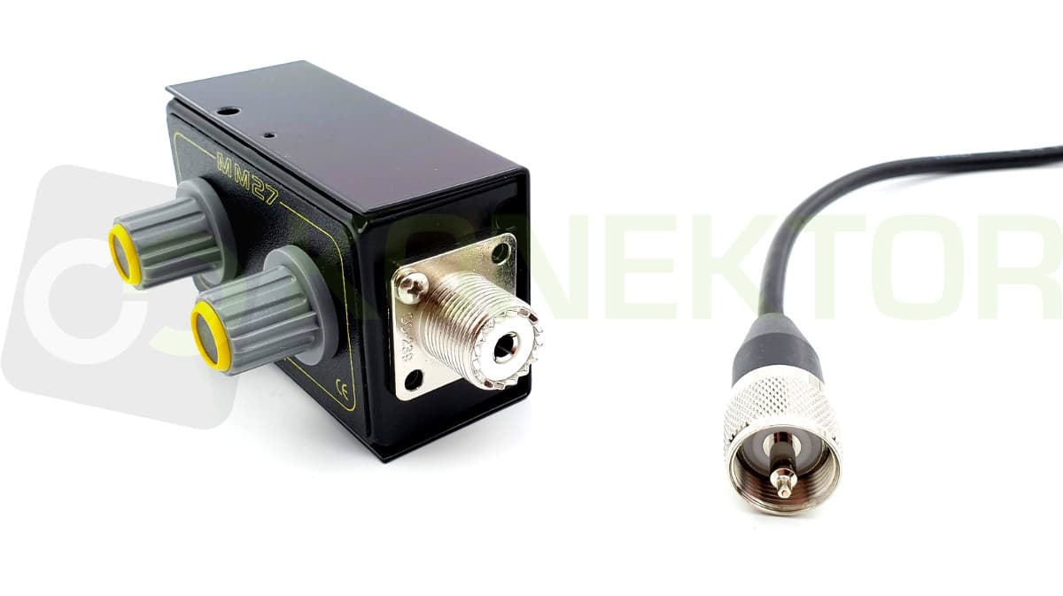 Matcher Zetagi MM-27 26-28MHz (ochrona końcówki mocy, dopasowywanie anteny)