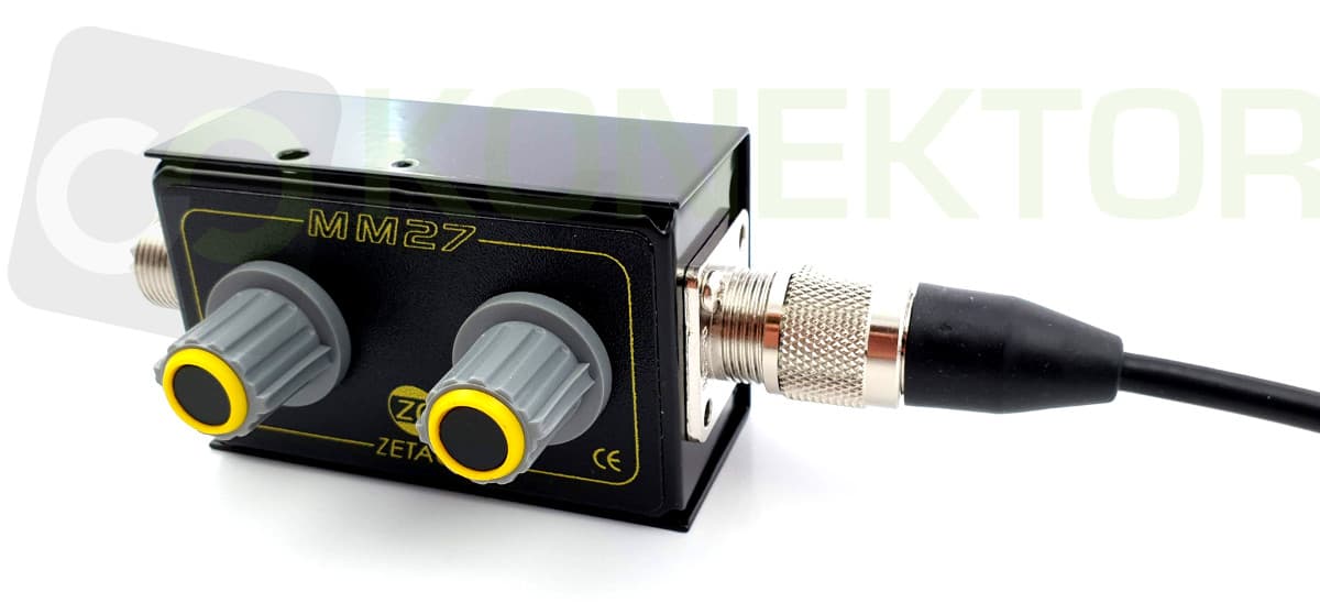 Matcher Zetagi MM-27 26-28MHz (ochrona końcówki mocy, dopasowywanie anteny)